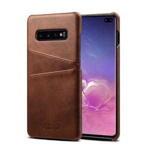 Samsung Galaxy S8 Plus Case,Luxury Back Card Holder Case Hard Leather Protective Cover, For Samsung S8 Plus