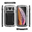 Apple iPhone XR 6.1 Inch Case,Dustproof ShockProof Waterproof Metal Built-in Screen 360°Full Protector Case Cover