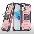 Ring Stand Rugged Cover Shockproof Hard Hybrid Smart Phone Case