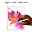 [1 Pack] iPad Air2 Generation Screen Protector,HD Clear Anti Scratch Bubble Free Support Apple Pencil Anti-Fingerprint Easy Installation Tempered Glass Film