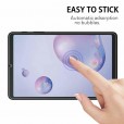 [1 Pack] Samsung Galaxy Tab A 8.0 2018 T387 Screen Protector, HD Anti Scratch Bubble Free Support Apple Pencil Anti-Fingerprint Easy Installation Clear Tempered Glass