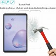 [1 Pack] Samsung Galaxy Tab A 8.0 2018 T387 Screen Protector, HD Anti Scratch Bubble Free Support Apple Pencil Anti-Fingerprint Easy Installation Clear Tempered Glass