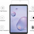 [1 Pack] Samsung Galaxy Tab A 8.0 2018 T387 Screen Protector, HD Anti Scratch Bubble Free Support Apple Pencil Anti-Fingerprint Easy Installation Clear Tempered Glass