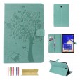 Samsung Galaxy Tab S4 10.5 inch SM-T830/T835/T837 Case,Sunflower Embossed Pattern kickstand Magnetic Flip Leather Protective Cover with Card/Cash Holder