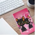 Cute Cartoon Pattern Protective Folio Tablet Case