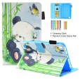 Cute Cartoon Pattern Protective Folio Tablet Case