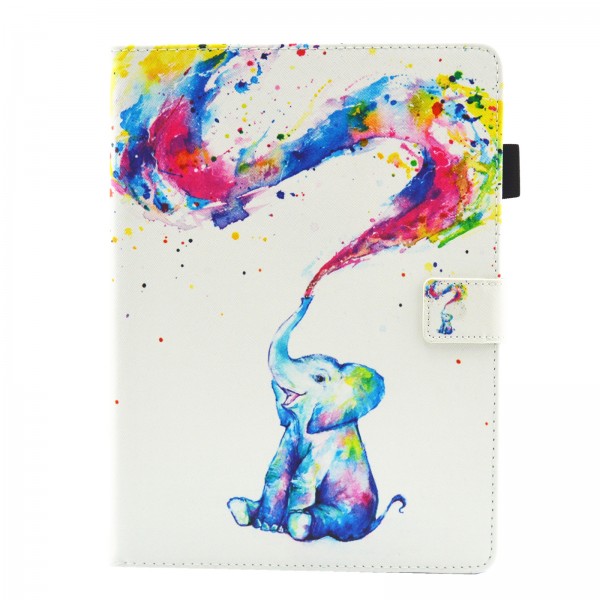 Cute Cartoon Pattern Protective Folio Tablet Case