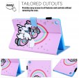 Cute Cartoon Pattern Protective Folio Tablet Case