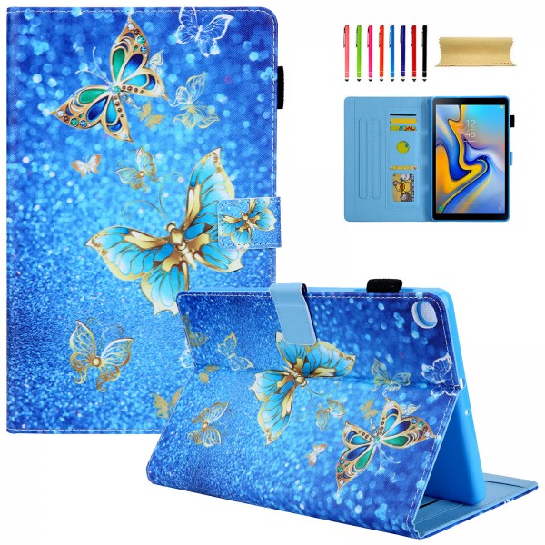 Cute Cartoon Pattern Protective Folio Tablet Case