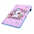 Cute Cartoon Pattern Protective Folio Tablet Case