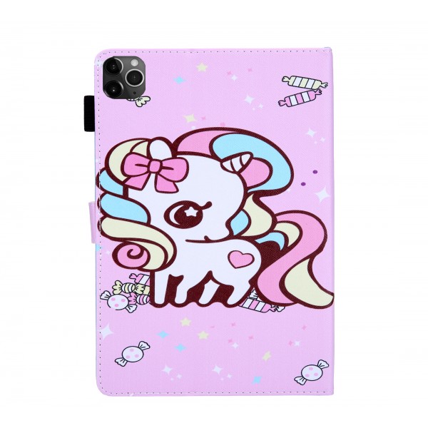 Cute Cartoon Pattern Protective Folio Tablet Case