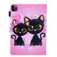 Cute Cartoon Pattern Protective Folio Tablet Case