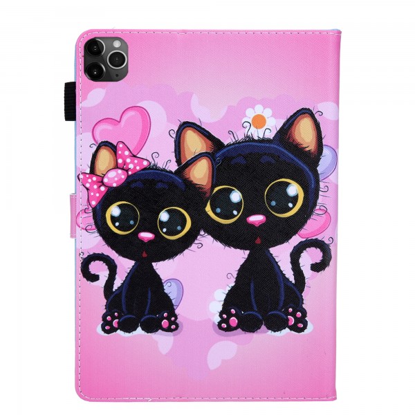 Cute Cartoon Pattern Protective Folio Tablet Case