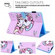 Cute Cartoon Pattern Protective Folio Tablet Case