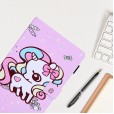 Cute Cartoon Pattern Protective Folio Tablet Case