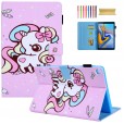 Cute Cartoon Pattern Protective Folio Tablet Case