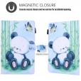 Cute Cartoon Pattern Protective Folio Tablet Case