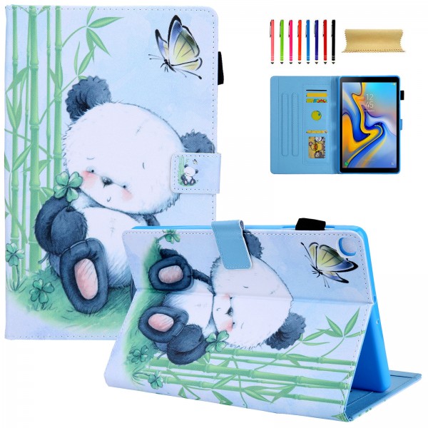 Cute Cartoon Pattern Protective Folio Tablet Case