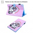 Cute Cartoon Pattern Protective Folio Tablet Case