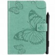 Amazon Kindle Paperwhite 10th/9th/8th Generation 2018/2017/2016 Case,  Embossed Butterfly Leather Folio Stand Cover Case with Card Slots Wallet Cover