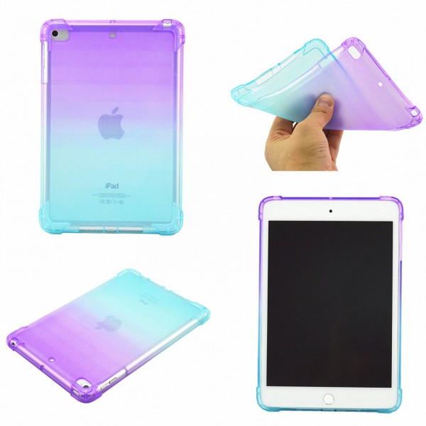 iPad Mini 1& Mni 2 & Mini 3 & Mini 4 & Mini 5 (7.9 inches ) Case,Soft TPU Silicone Gradient Shockproof Anti-scratch Protection Drop Proof Back Cover