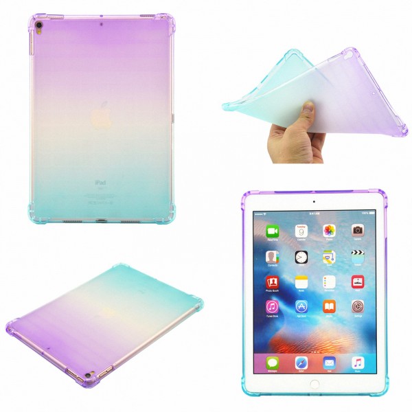 iPad Pro 10.5 inches & iPad Air (3rd generation) Case,Soft TPU Silicone Gradient Shockproof Anti-scratch Protection Drop Proof Back Cover