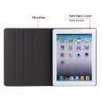 iPad 2/iPad 3/iPad 4 case, Premium Leather Case, Multi-Angle Viewing Folio Flip Wallet Stand Case for Apple iPad Mini with Auto Wake/Sleep for Apple iPad 2nd/3rd/4th Generation 9.7