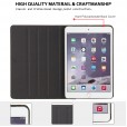 iPad Mini 4& Mini5 Case, Premium Leather Case, Multi-Angle Viewing Folio Flip Wallet Stand Case for Apple iPad Mini with Auto Wake/Sleep