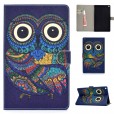 Amazon Kindle Fire HD 8 (5th/6th/7th Gen 2015/2016/2017 Release) Case,Cute Cartoon Pattern Premium Leather Folio Smart Cover with Auto Sleep/Wake