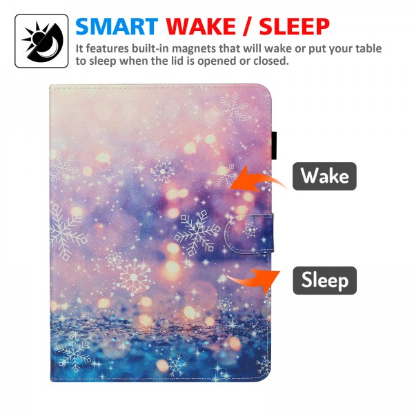 iPad 10.2 inch (8th Generation 2020/ 7th Generation 2019) Case,Cute Cartoon Pattern Premium Leather Folio Smart Cover with Auto Sleep/Wake