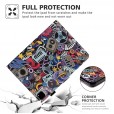 iPad Pro (11-inch, 2nd generation) 2020 Case ,Cute Cartoon Pattern Premium Leather Folio Smart Cover with Auto Sleep/Wake