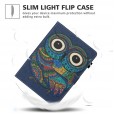 Samsung Galaxy Tab A 10.1 inch 2019 T510/T515 Case ,Cute Cartoon Pattern Premium Leather Folio Smart Cover with Auto Sleep/Wake