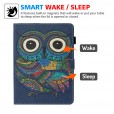 Samsung Galaxy Tab A 10.1 inch 2019 T510/T515 Case ,Cute Cartoon Pattern Premium Leather Folio Smart Cover with Auto Sleep/Wake