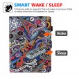 Samsung Galaxy Tab A 10.1 inch 2019 T510/T515 Case ,Cute Cartoon Pattern Premium Leather Folio Smart Cover with Auto Sleep/Wake