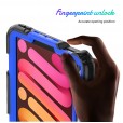 Shockproof Durable Sturdy Heavy Duty Protective Case for Kids with Screen Protector Stylus Pen Holder 360 Rotating Stand Hand/Shoulder Strap Heavy Duty Cover 