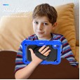 Shockproof Durable Sturdy Heavy Duty Protective Case for Kids with Screen Protector Stylus Pen Holder 360 Rotating Stand Hand/Shoulder Strap Heavy Duty Cover 