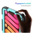 Shockproof Durable Sturdy Heavy Duty Protective Case for Kids with Screen Protector Stylus Pen Holder 360 Rotating Stand Hand/Shoulder Strap Heavy Duty Cover 