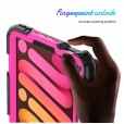 Shockproof Durable Sturdy Heavy Duty Protective Case for Kids with Screen Protector Stylus Pen Holder 360 Rotating Stand Hand/Shoulder Strap Heavy Duty Cover 