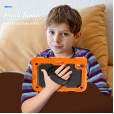 Shockproof Durable Sturdy Heavy Duty Protective Case for Kids with Screen Protector Stylus Pen Holder 360 Rotating Stand Hand/Shoulder Strap Heavy Duty Cover 