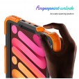 Shockproof Durable Sturdy Heavy Duty Protective Case for Kids with Screen Protector Stylus Pen Holder 360 Rotating Stand Hand/Shoulder Strap Heavy Duty Cover 