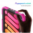 Shockproof Durable Sturdy Heavy Duty Protective Case for Kids with Screen Protector Stylus Pen Holder 360 Rotating Stand Hand/Shoulder Strap Heavy Duty Cover 