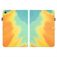 Abstract Watercolor Colorful Shockproof  Leather Stand Smart Phone Case Folio 