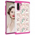 Samsung Galaxy Note10 & Note10 5G Case  ,Pattern 2 In 1 Shockproof Protective Anti-Scratch Drop Proof Hard PC Phone Cover