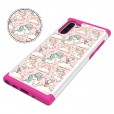 Samsung Galaxy Note10 & Note10 5G Case  ,Pattern 2 In 1 Shockproof Protective Anti-Scratch Drop Proof Hard PC Phone Cover