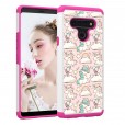 LG Stylo 5 Case, Pattern 2 In 1 Shockproof Protective Anti-Scratch Drop Proof Hard PC Phone Cover