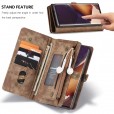 iPhone 7 Plus & iPhone 8 Plus (5.5 inches ) Case, Multi-function 2 in 1 PU Leather Zipper 11 Card Slots Card Slots Money Pocket Clutch Wallet Case Detachable Magnetic Cover