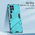 Shockproof Rubber Stand Hybrid Case Cover