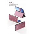 Luxury Mirror View Hard Flip Case Stand Cover