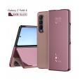 Luxury Mirror View Hard Flip Case Stand Cover