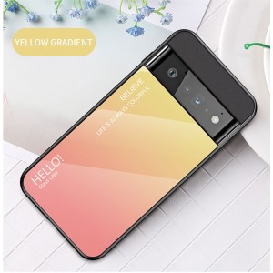 Marble Tempered Glass TPU Ultra Slim Case Cover, For Google Pixel Fold